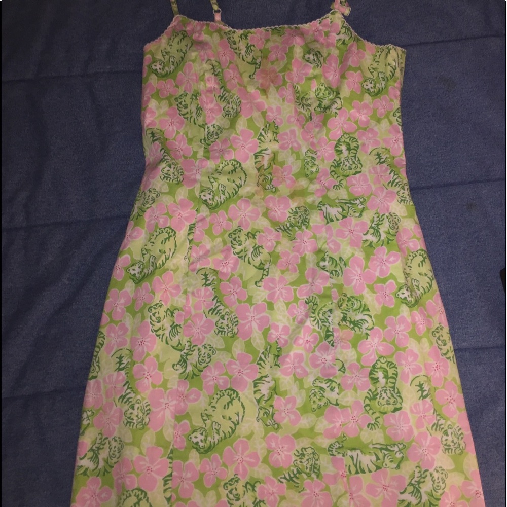 Lily Pullitzer Tiger and Floral Dress